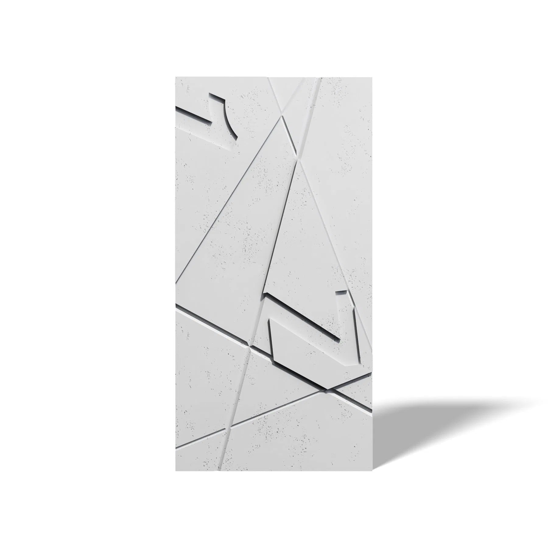 Concrete 3D Wall Panel GRAPHICS on white background DecorMania.eu
