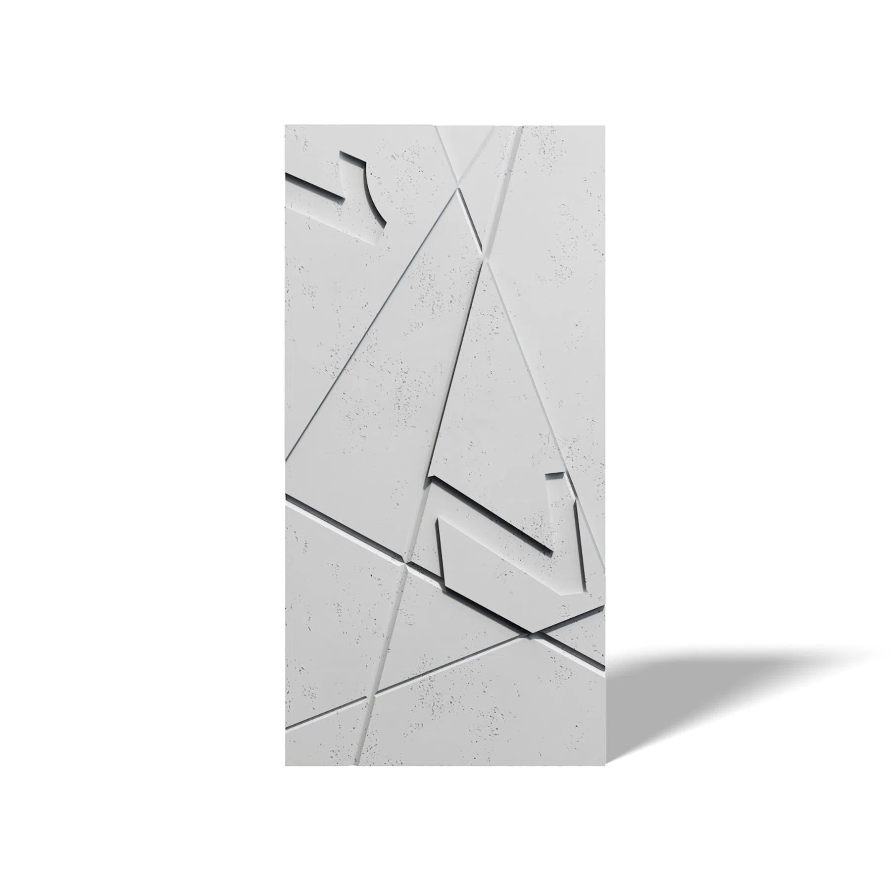 Concrete 3D Wall Panel GRAPHICS on white background DecorMania.eu