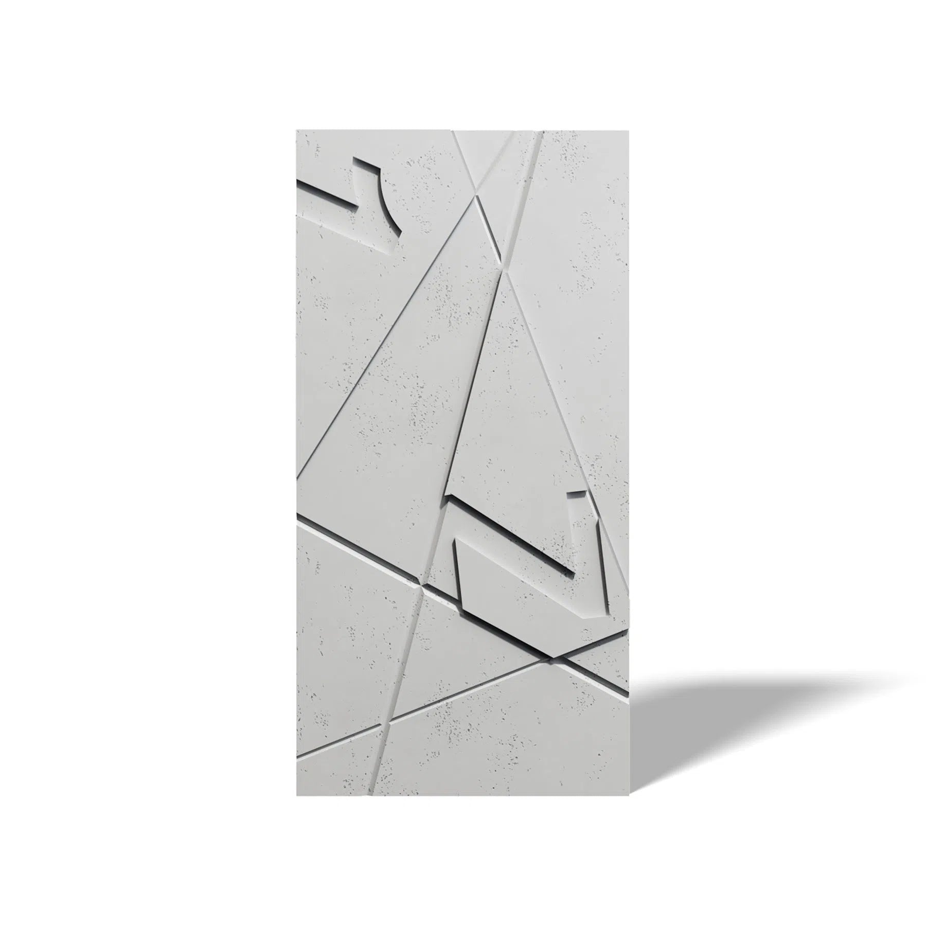 Concrete 3D Wall Panel GRAPHICS on white background DecorMania.eu