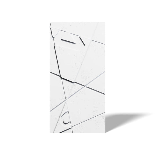 Concrete 3D Wall Panel GRAPHICS on white background DecorMania.eu