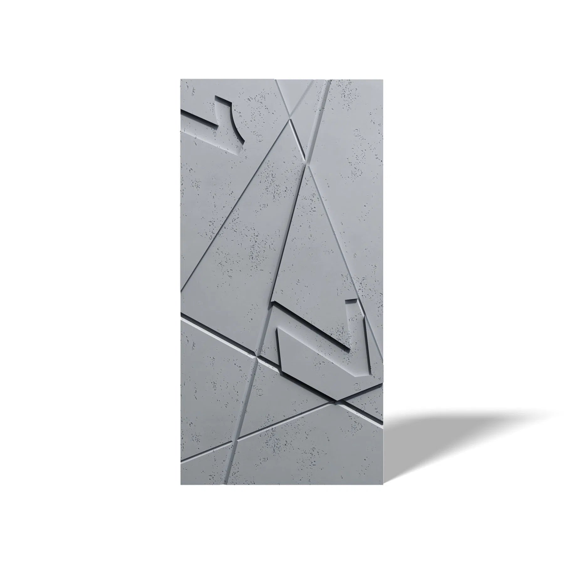 Concrete 3D Wall Panel GRAPHICS on white background DecorMania.eu