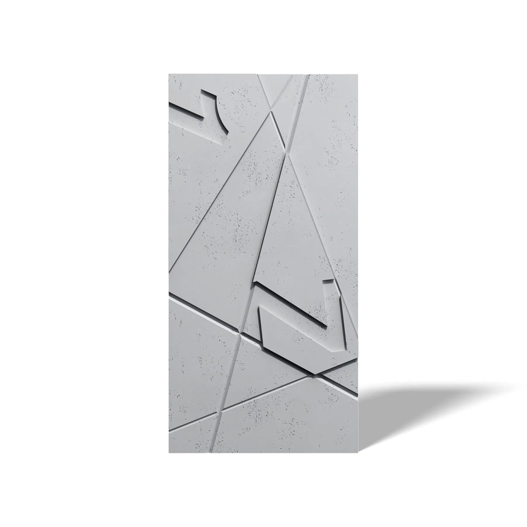 Concrete 3D Wall Panel GRAPHICS on white background DecorMania.eu