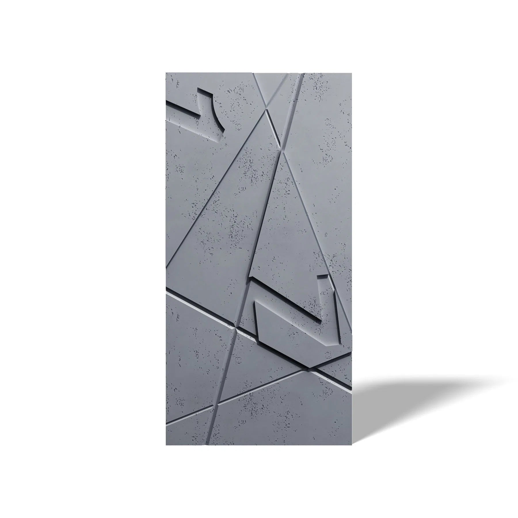 Concrete 3D Wall Panel GRAPHICS on white background DecorMania.eu