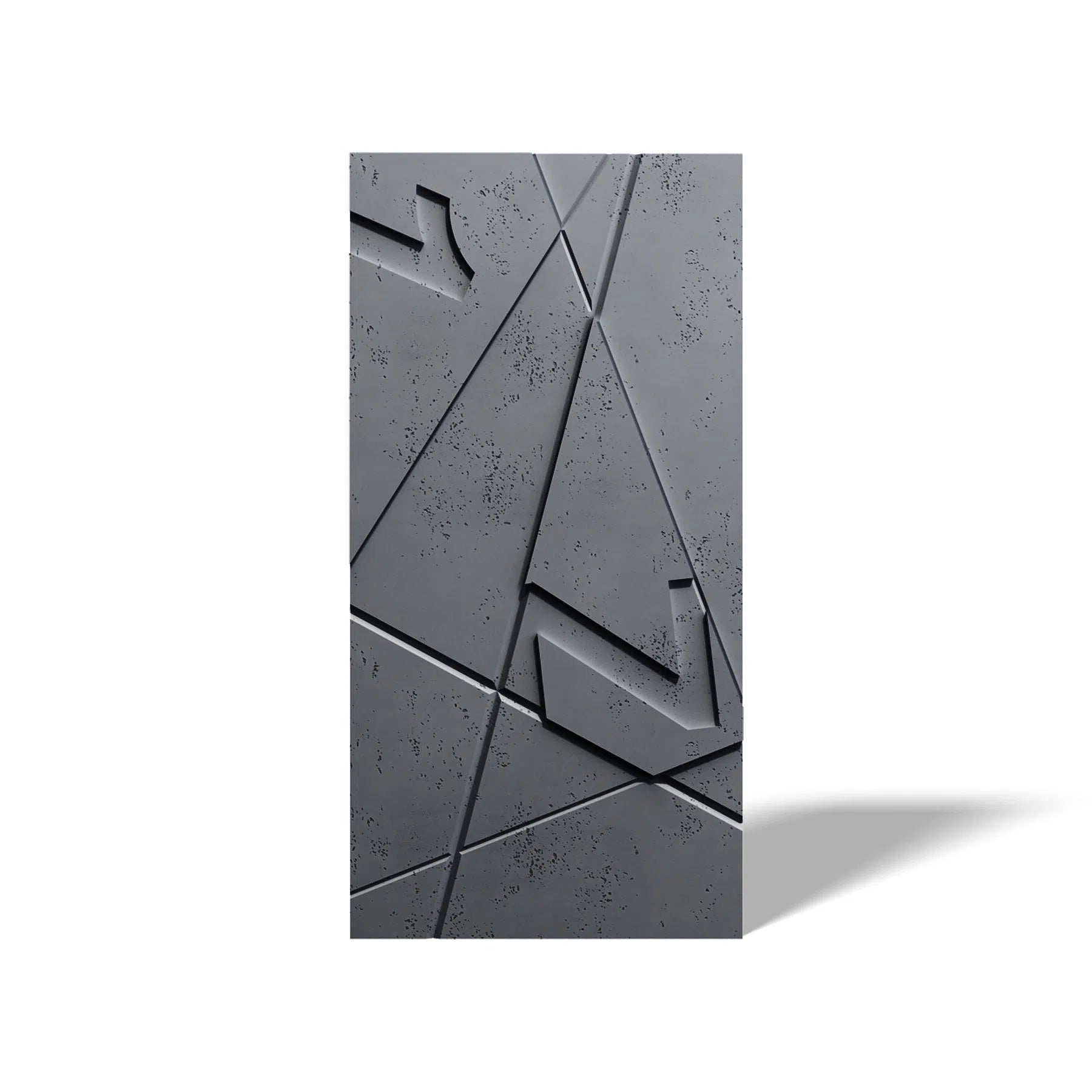 Concrete 3D Wall Panel GRAPHICS on white background DecorMania.eu