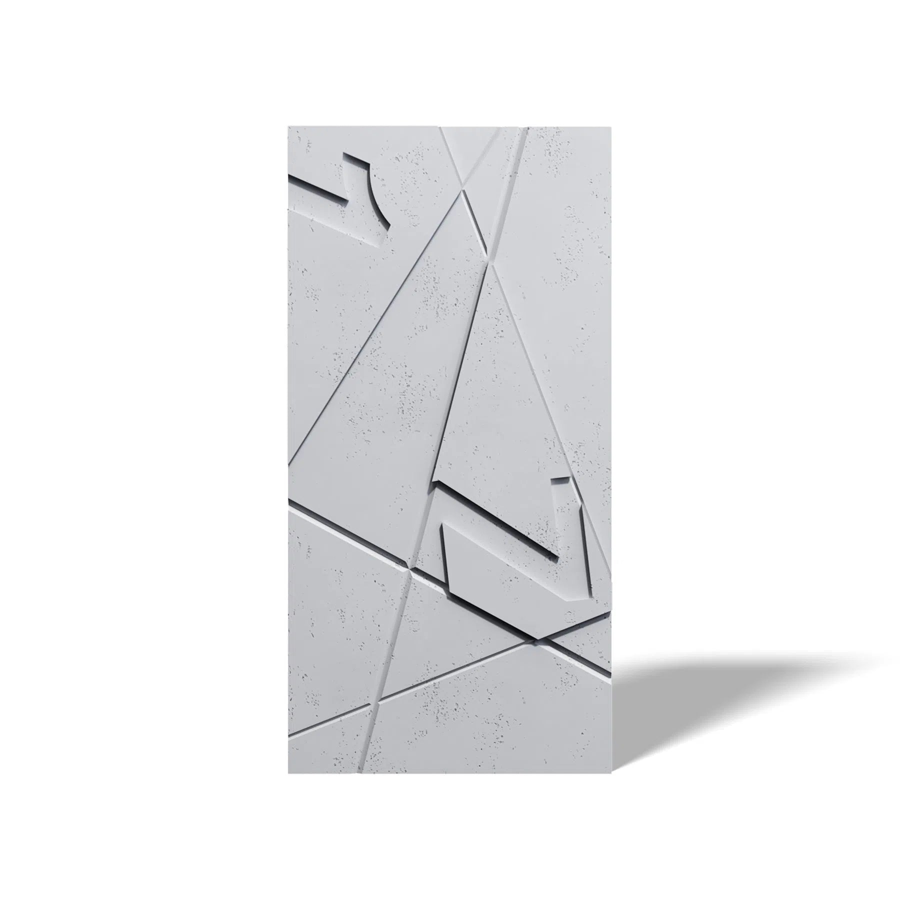 Concrete 3D Wall Panel GRAPHICS on white background DecorMania.eu