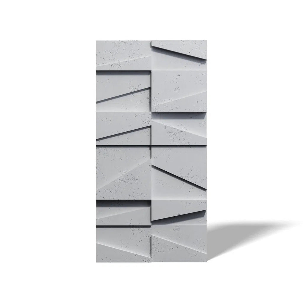 Concrete 3D Wall Panel MULTI BOOKCASE - DecorMania.eu