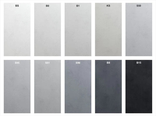 Concrete 3D Wall Panel MULTI BOOKCASE colour swatches DecorMania.eu