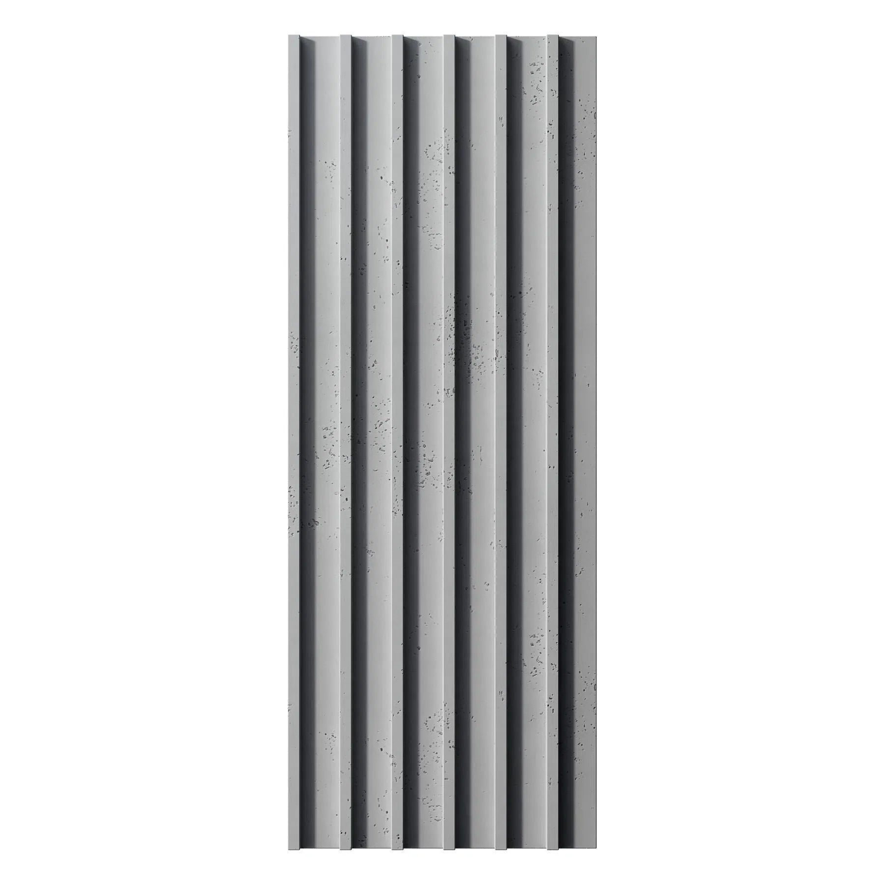 3D Concrete Wall Panels RIFT L colour swatch on white background DecorMania.eu