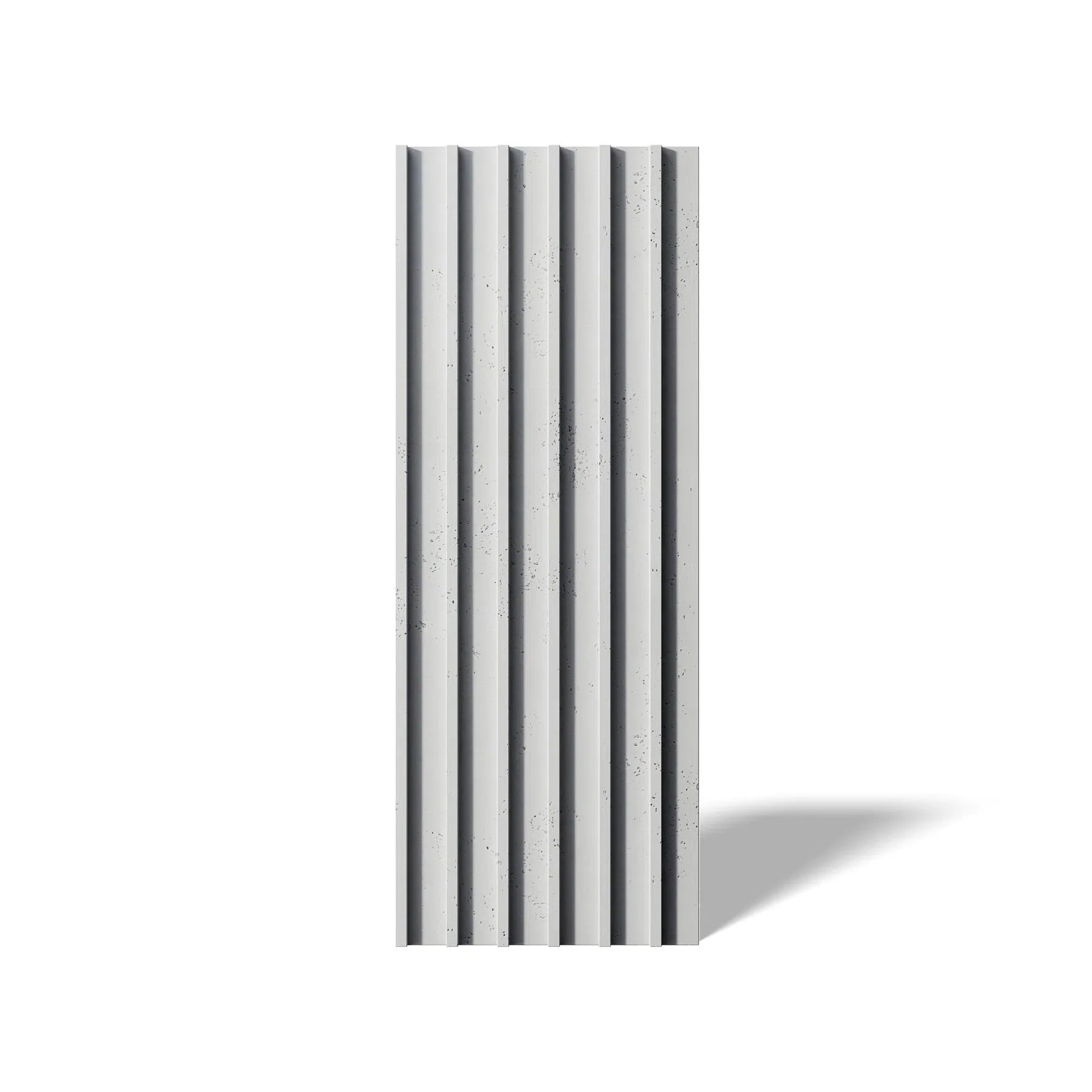 3D Concrete Wall Panels RIFT L colour swatch on white background DecorMania UK