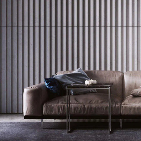 Concrete 3D Wall Panel RIFT L - DecorMania.eu