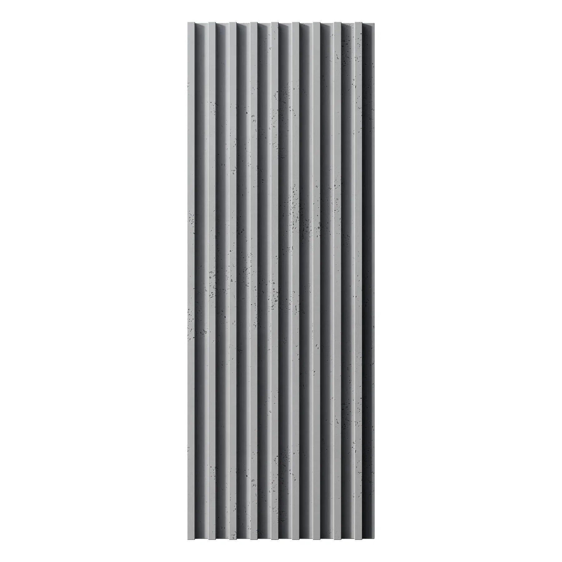 3D Concrete Wall Panels RIFT M colour swatch on white background DecorMania UK