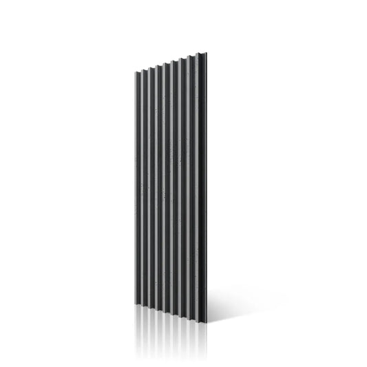 Concrete 3D Wall Panel RIFT M on white background DecorMania.eu