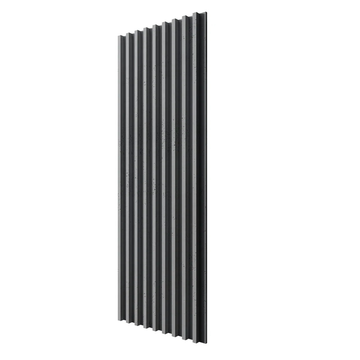 Concrete 3D Wall Panel RIFT M on white background DecorMania.eu