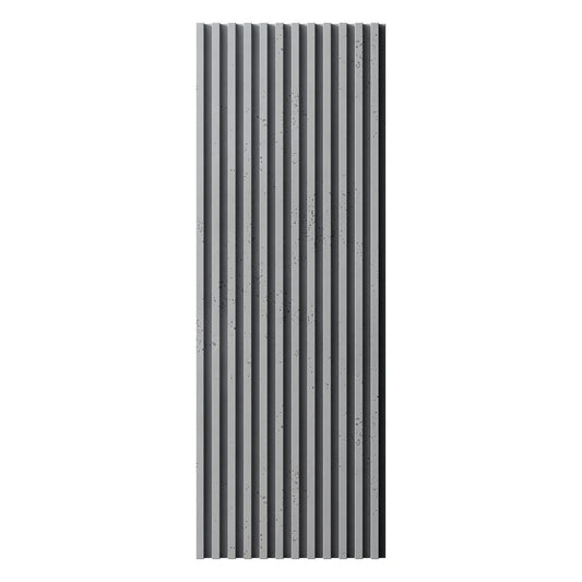 3D Concrete Wall Panels RIFT S colour swatch on white background DecorMania UK