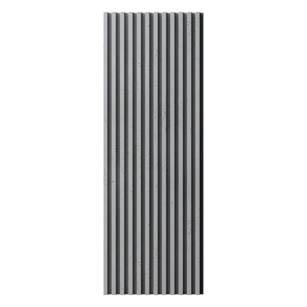 Concrete 3D Wall Panel RIFT S on white background DecorMania.eu