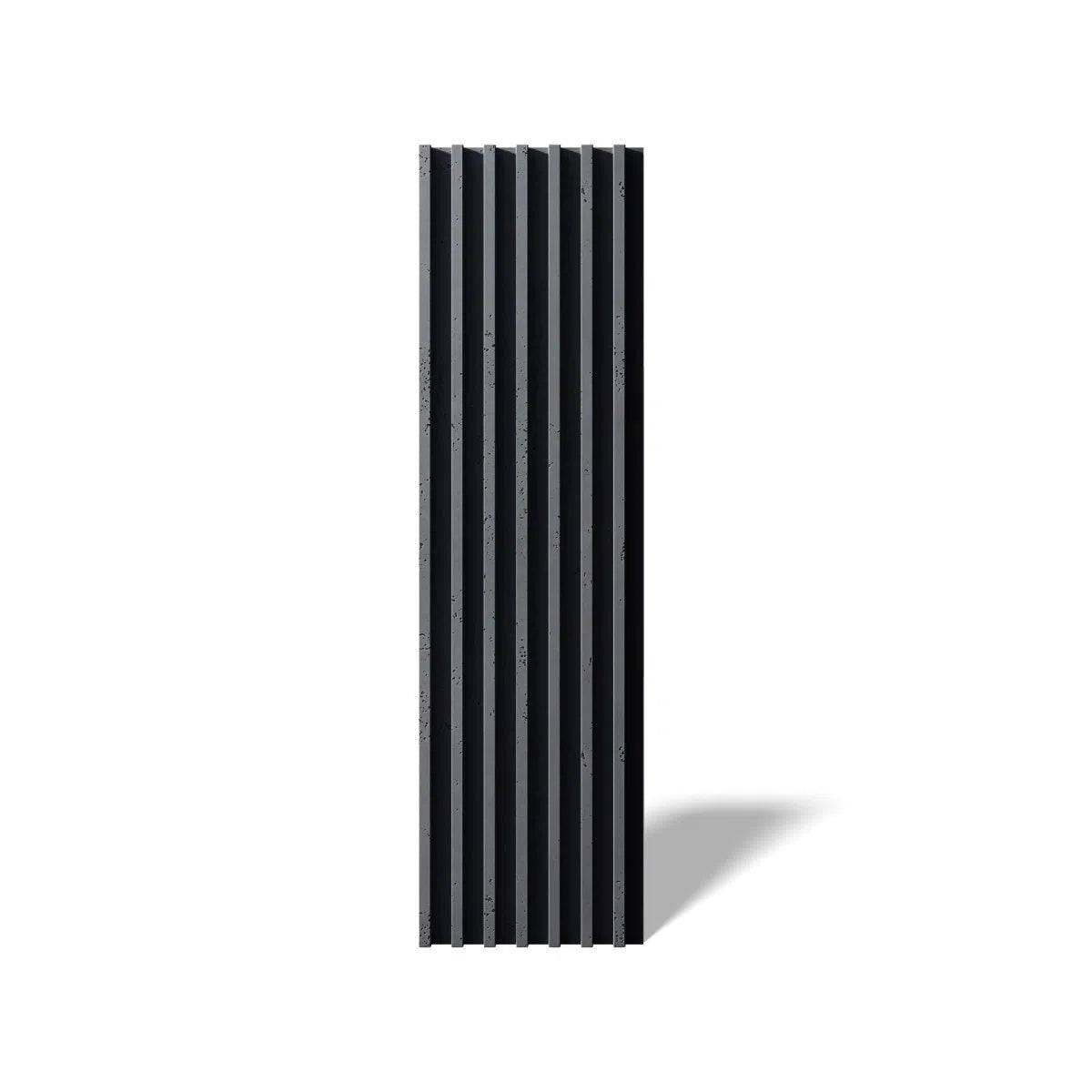 Concrete 3D Wall Panel RIFT XL on white background DecorMania.eu