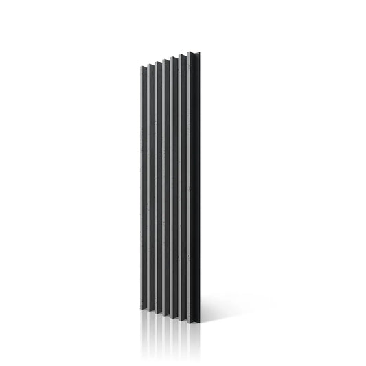 Concrete 3D Wall Panel RIFT XL on white background DecorMania.eu