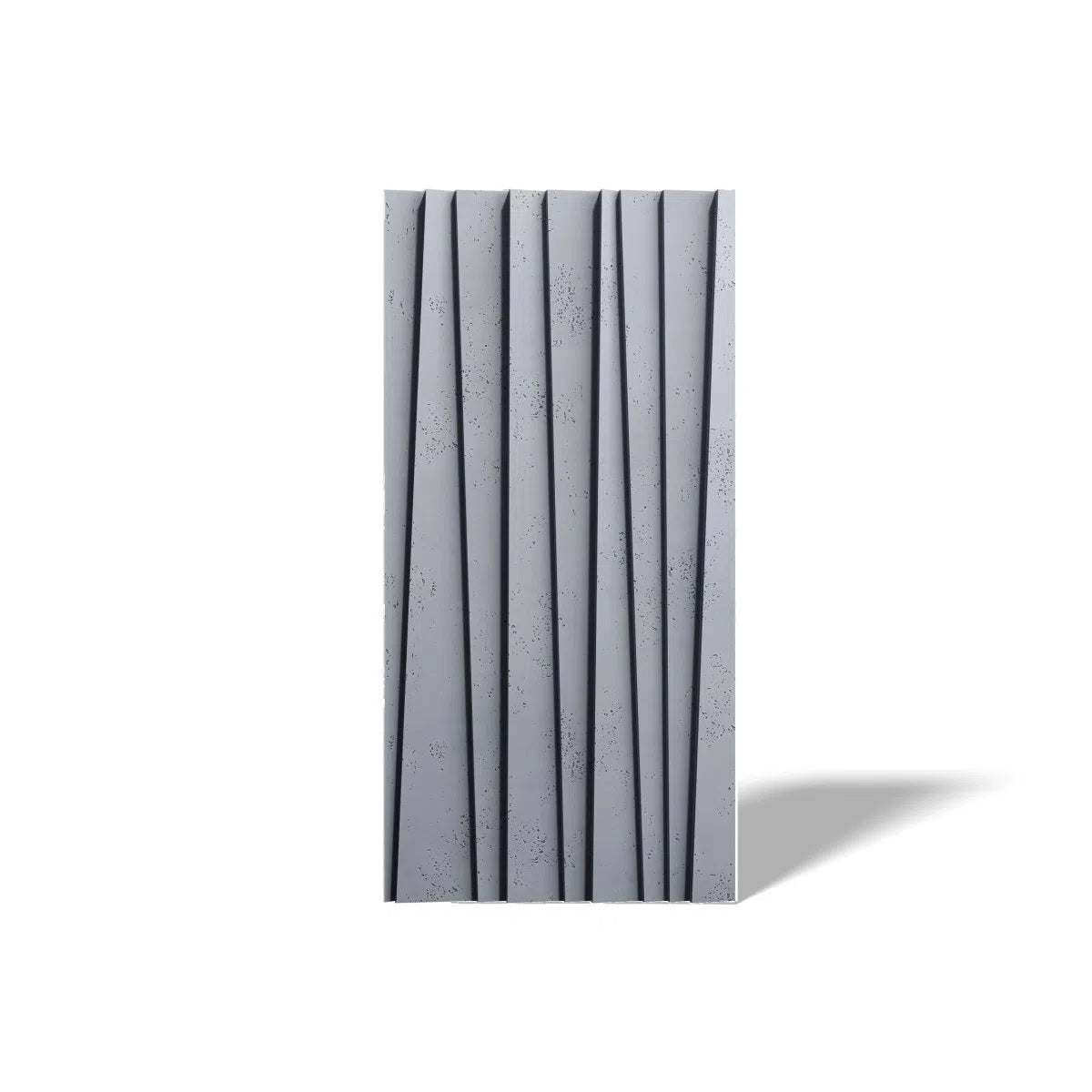 Concrete 3D Wall Panel SHUTTERS on white background DecorMania.eu