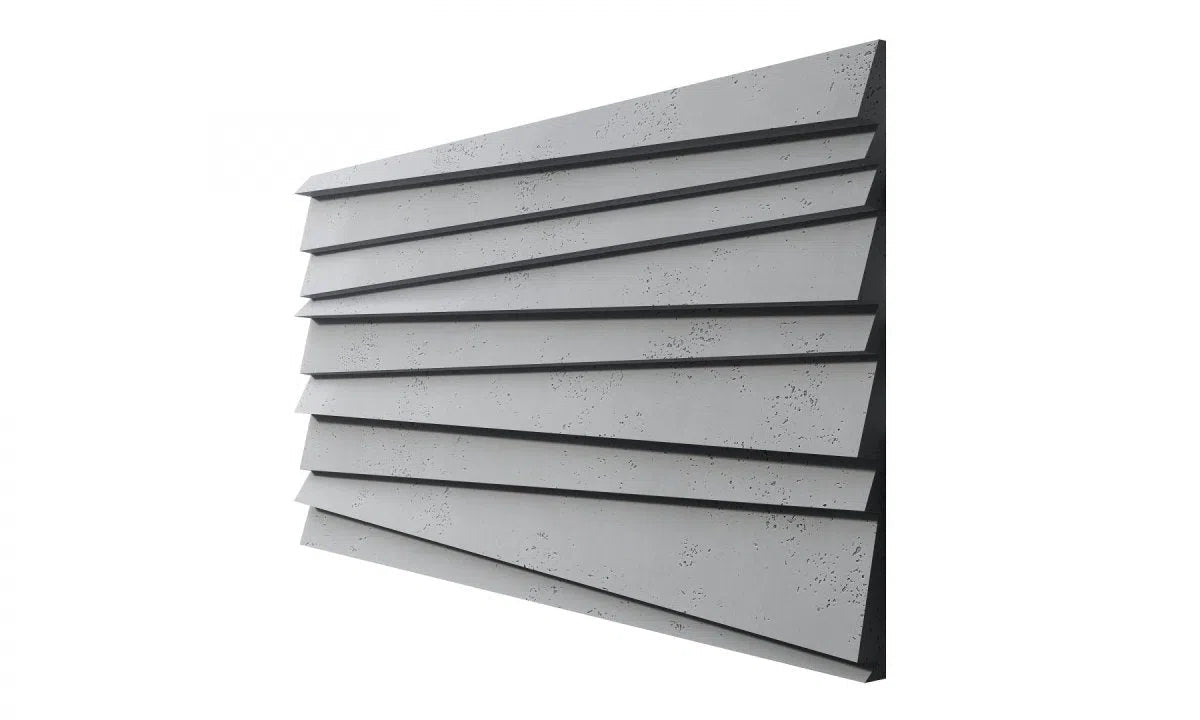 Concrete 3D Wall Panel SHUTTERS - DecorMania.eu