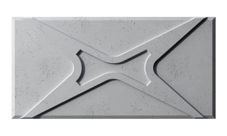 Concrete 3D Wall Panel STARS - DecorMania.eu