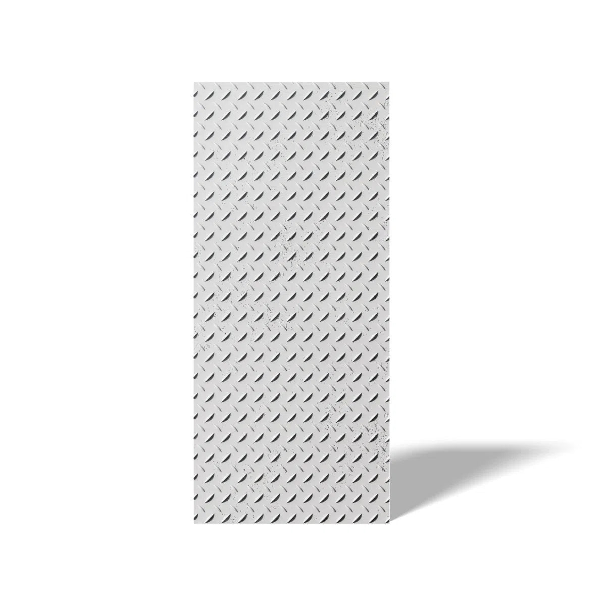 Concrete 3D Wall Panel STEEL SHEET on white background DecorMania.eu