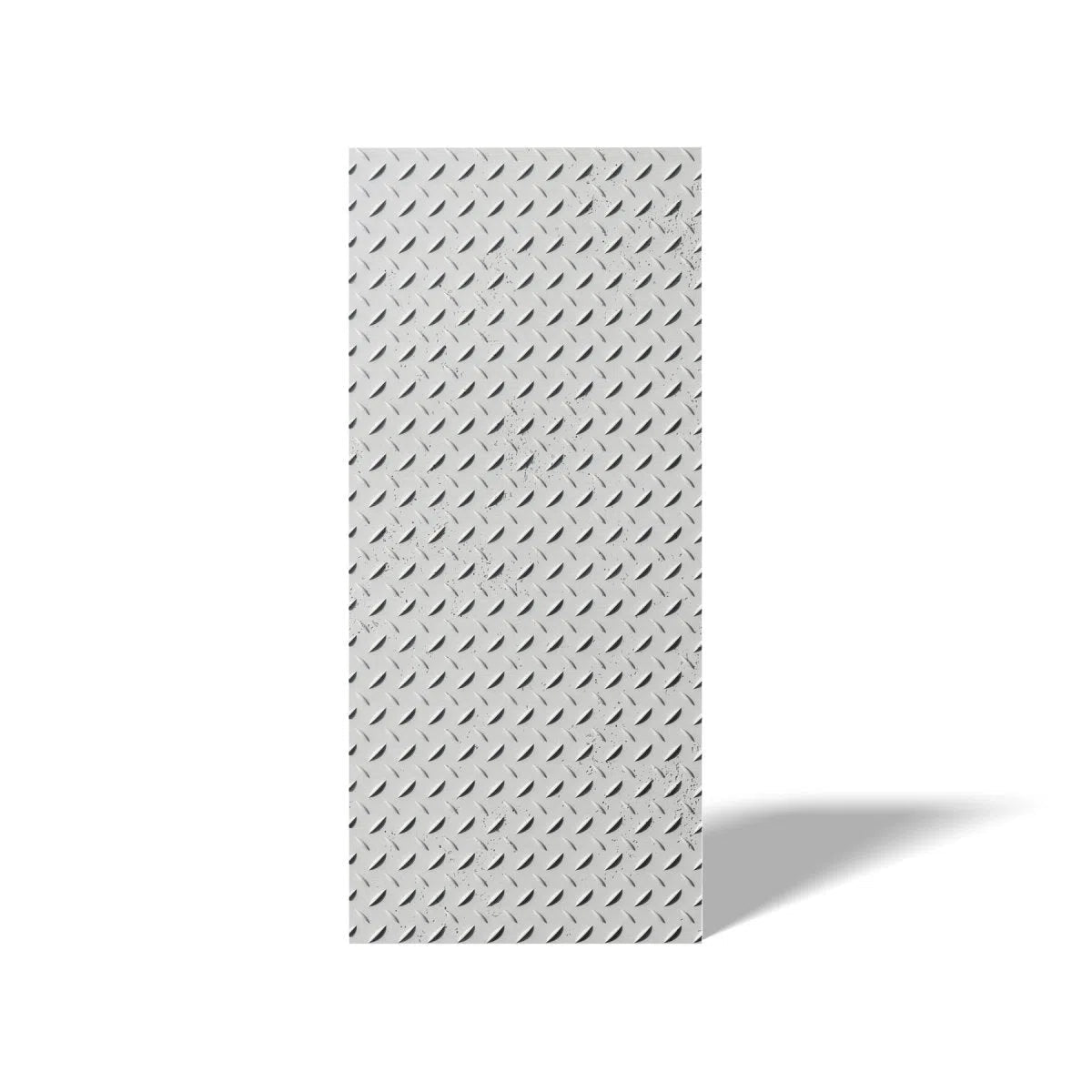 Concrete 3D Wall Panel STEEL SHEET on white background DecorMania.eu
