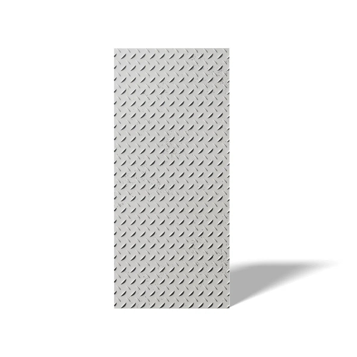 Concrete 3D Wall Panel STEEL SHEET on white background DecorMania.eu
