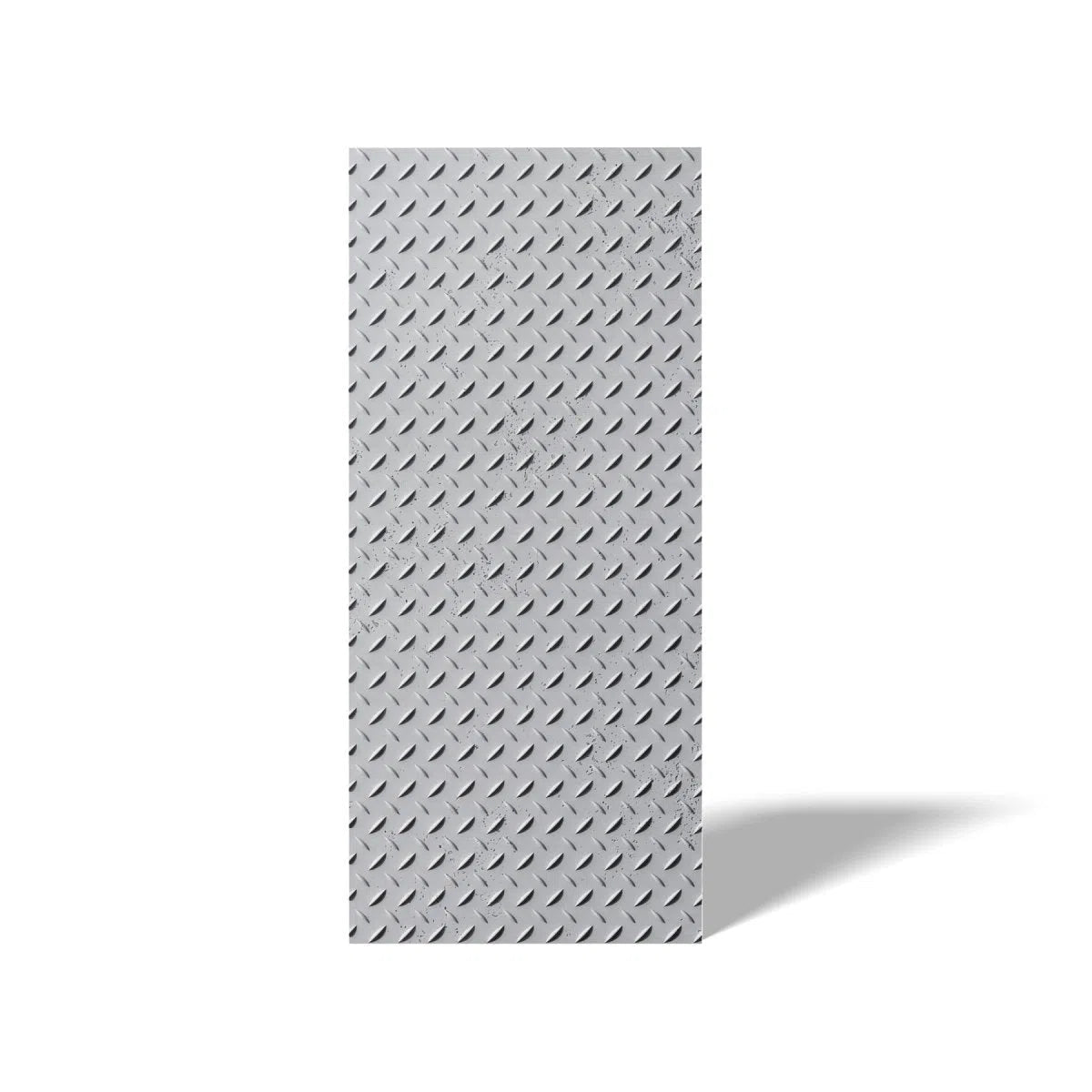 Concrete 3D Wall Panel STEEL SHEET on white background DecorMania.eu