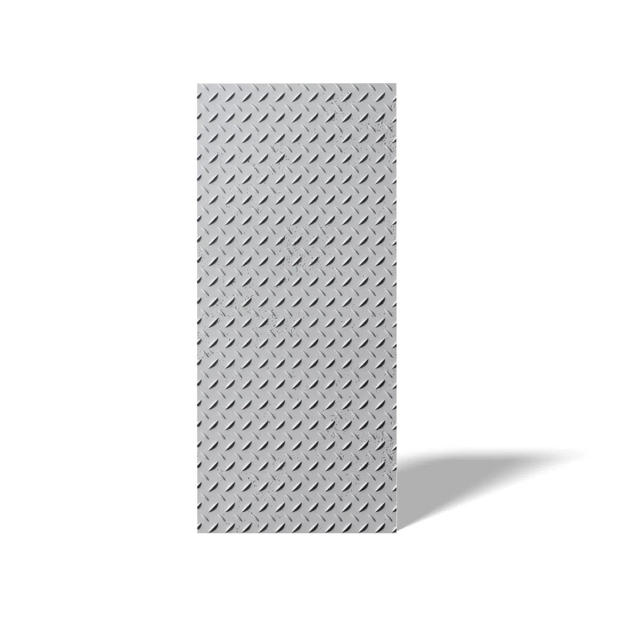 Concrete 3D Wall Panel STEEL SHEET on white background DecorMania.eu