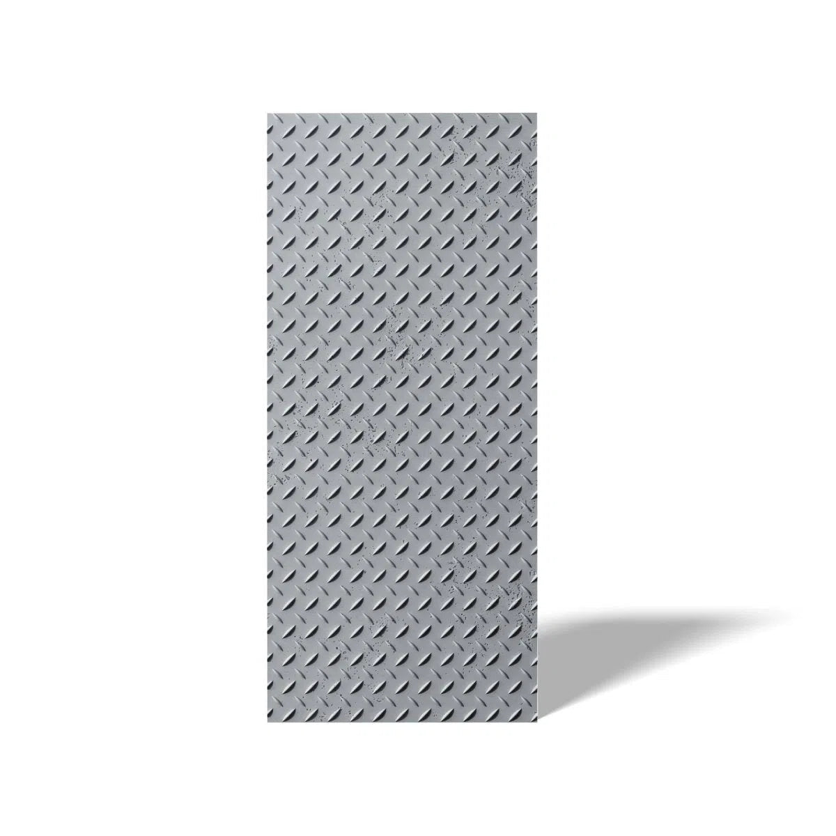 Concrete 3D Wall Panel STEEL SHEET on white background DecorMania.eu