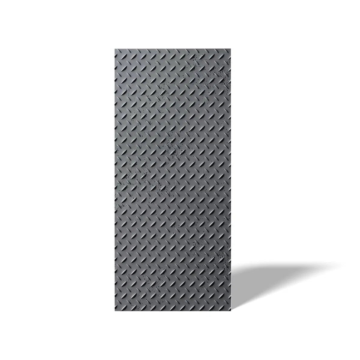 Concrete 3D Wall Panel STEEL SHEET on white background DecorMania.eu