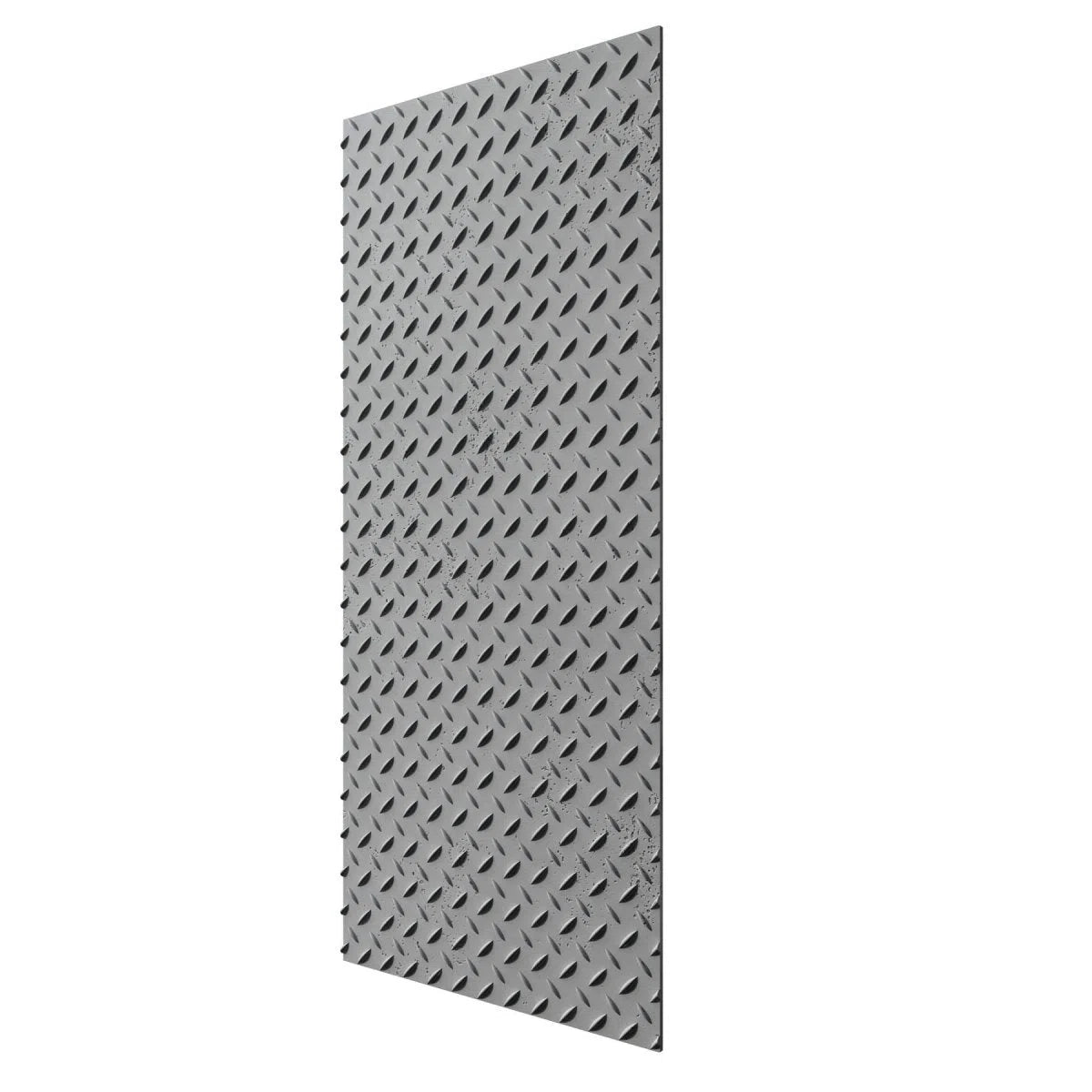 Concrete 3D Wall Panel STEEL SHEET on white background DecorMania.eu