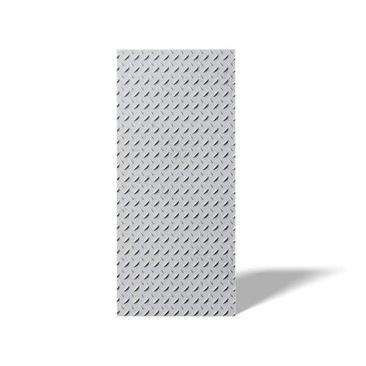 Concrete 3D Wall Panel STEEL SHEET on white background DecorMania.eu