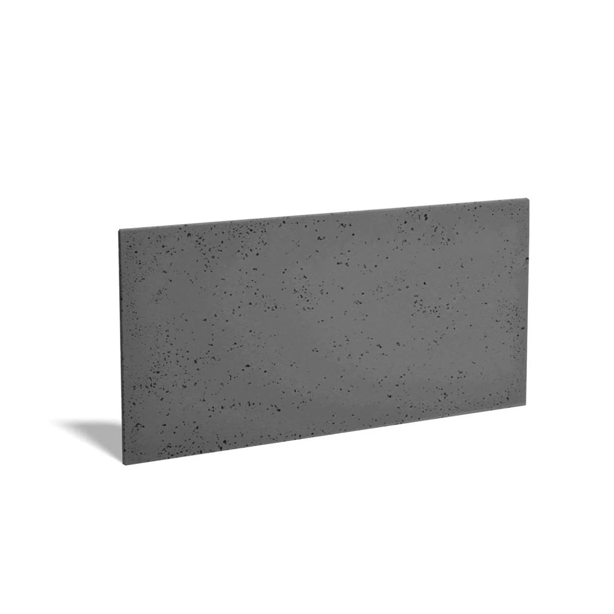 Concrete Wall Panel EXTERIOR dark grey B8 colour on white background 150 x 75 cm DecorMania.eu
