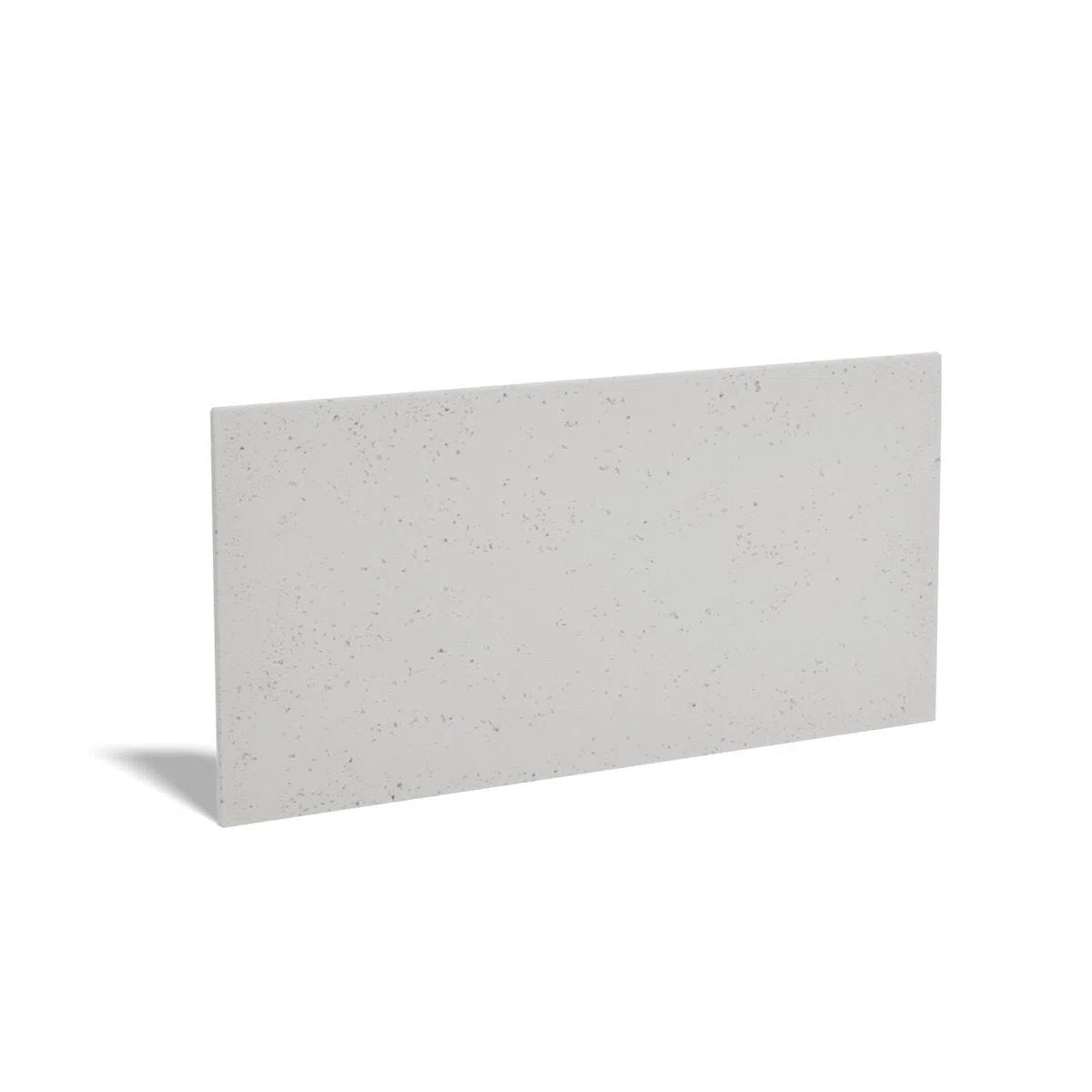 Concrete Wall Panel EXTERIOR KS colour light grey on white background 150 x 75 cm DecorMania.eu
