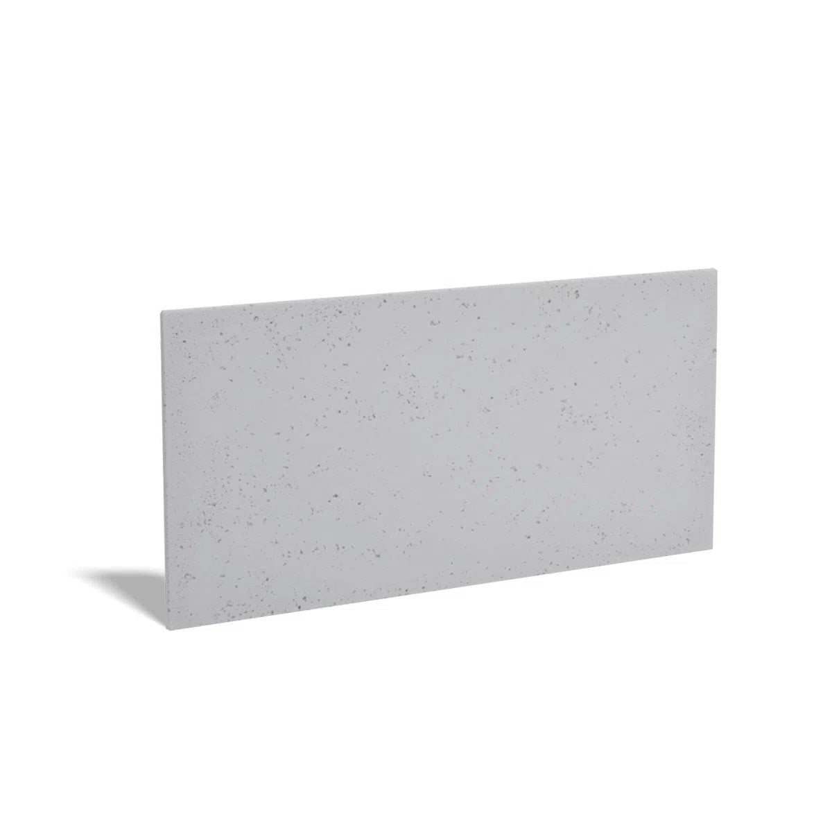 Concrete Wall Panel INTERIOR S95 light grey colour on white background 100 x 50 cm DecorMania.eu