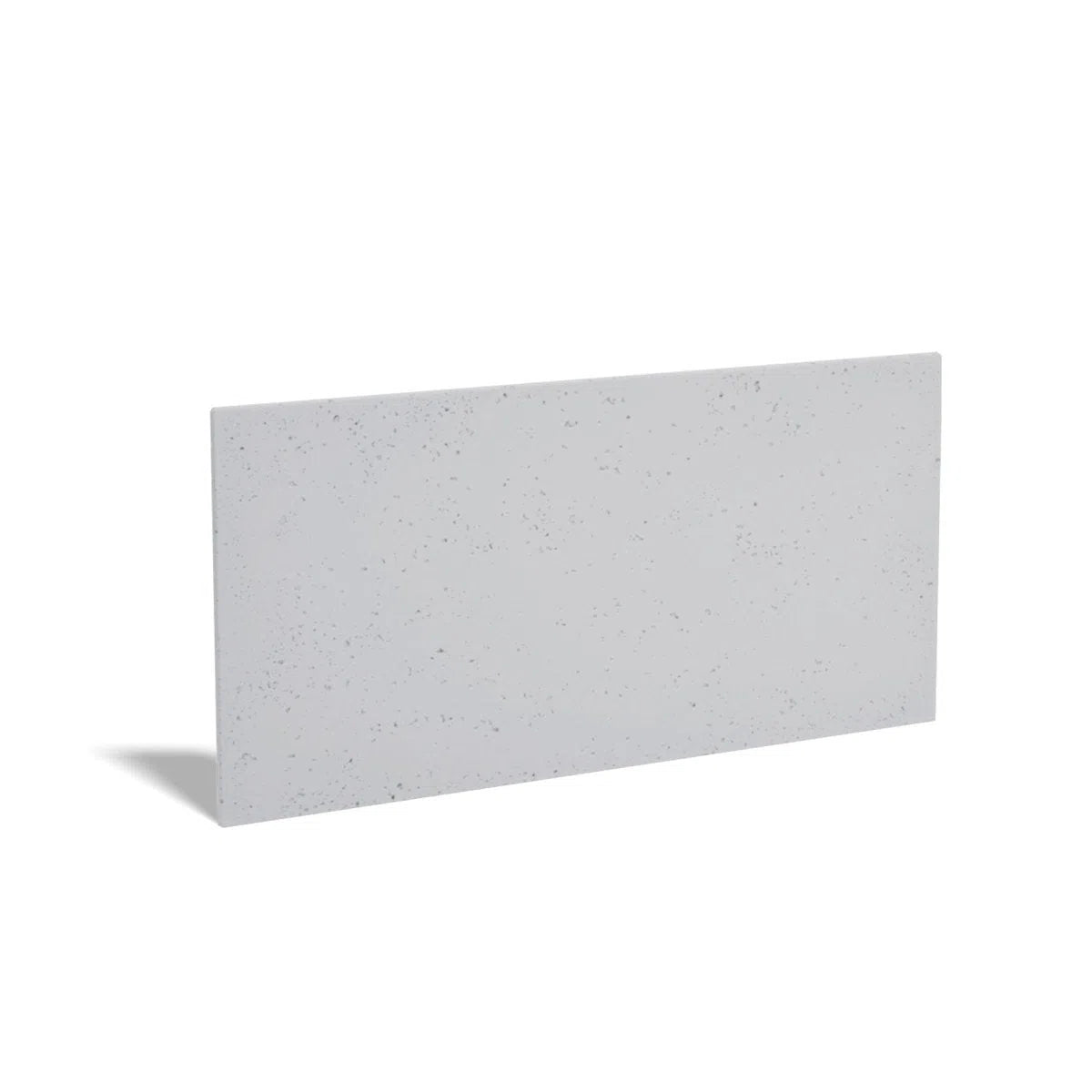 Concrete Wall Panel INTERIOR grey colour on white background 100 x 50 cm DecorMania.eu