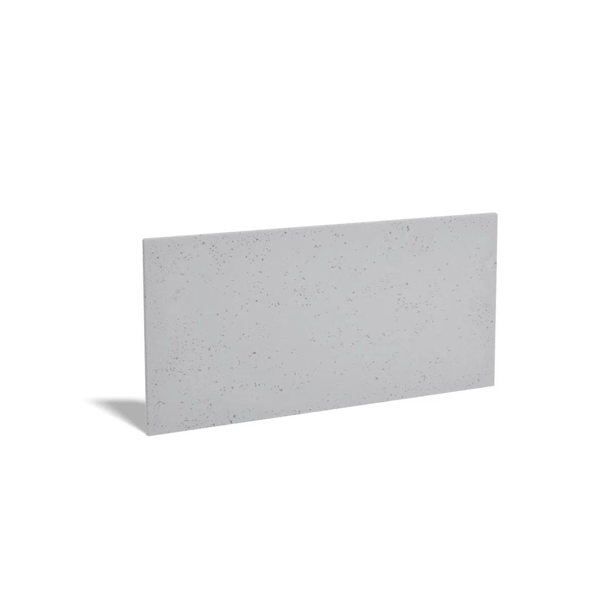 Concrete Wall Panel INTERIOR light grey colour on white background 150 x 75 cm DecorMania.eu