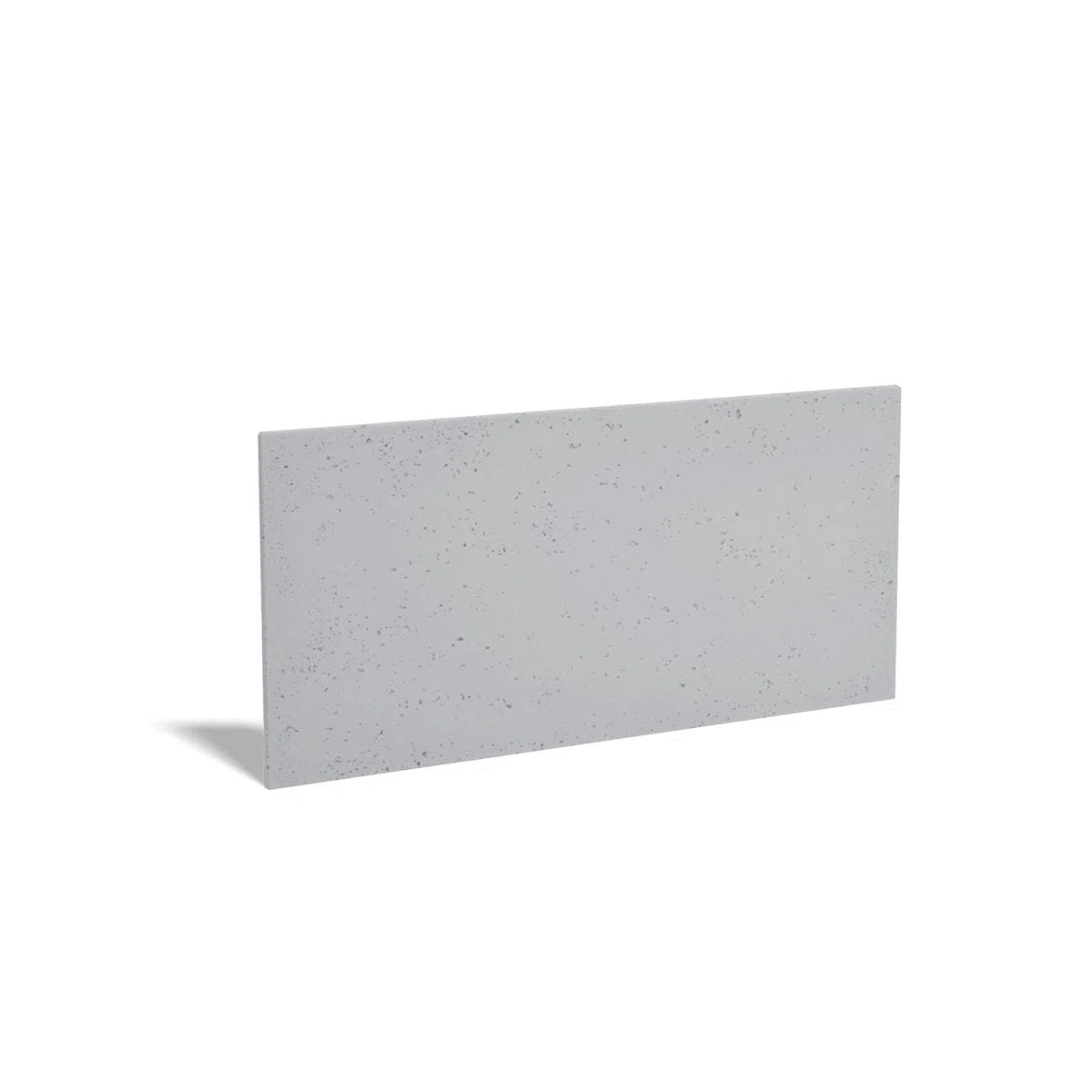 Concrete Wall Panel INTERIOR light grey colour on white background 150 x 75 cm - DecorMania.eu