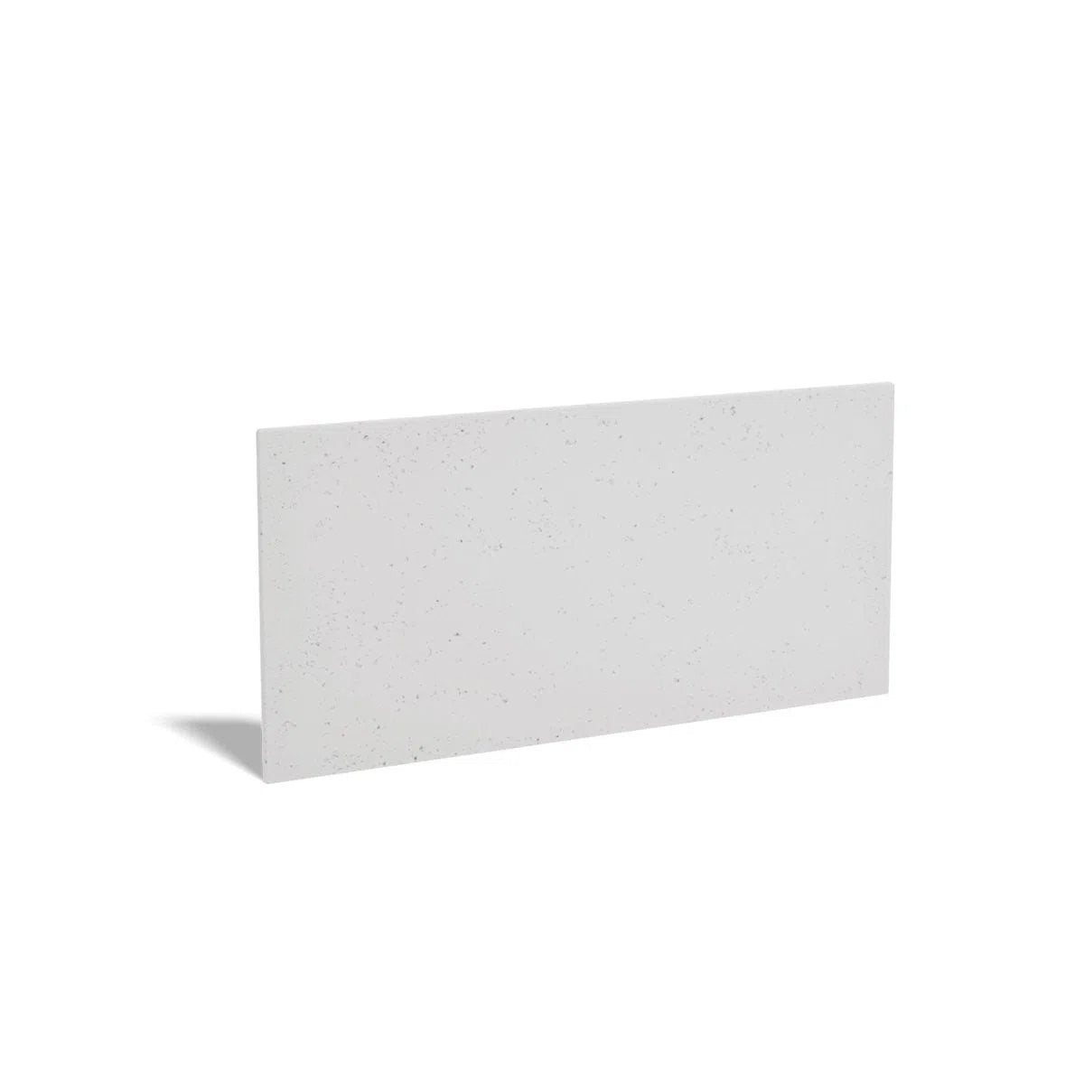 Concrete Wall Panel INTERIOR neutral grey colour on white background 150 x 75 cm DecorMania.eu