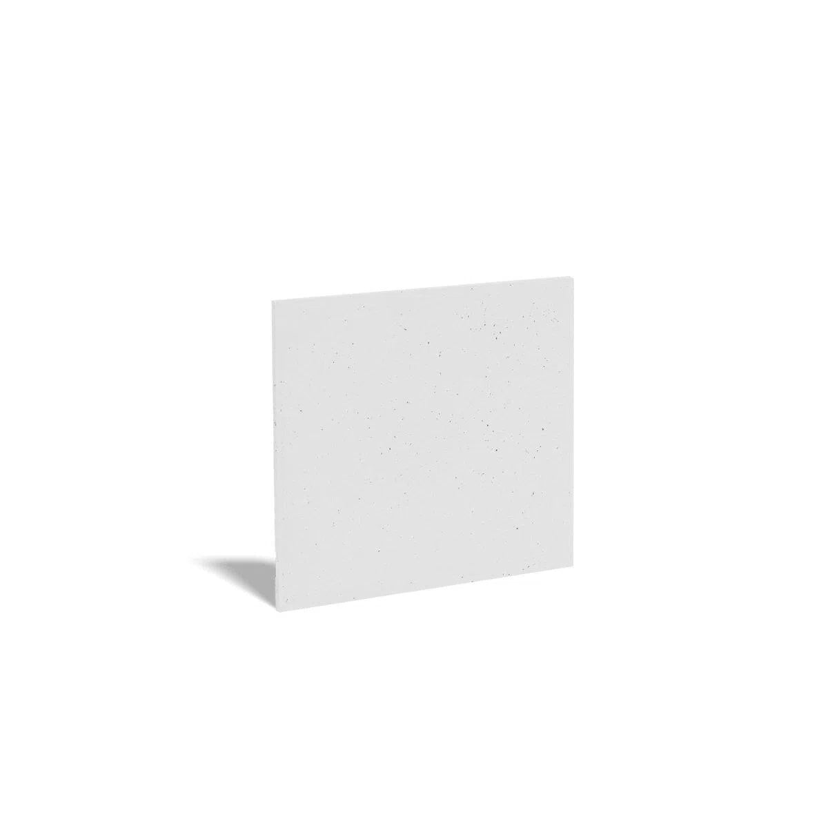 Concrete Wall Panel INTERIOR BS light grey colour on white background 60 x 60 cm DecorMania.eu