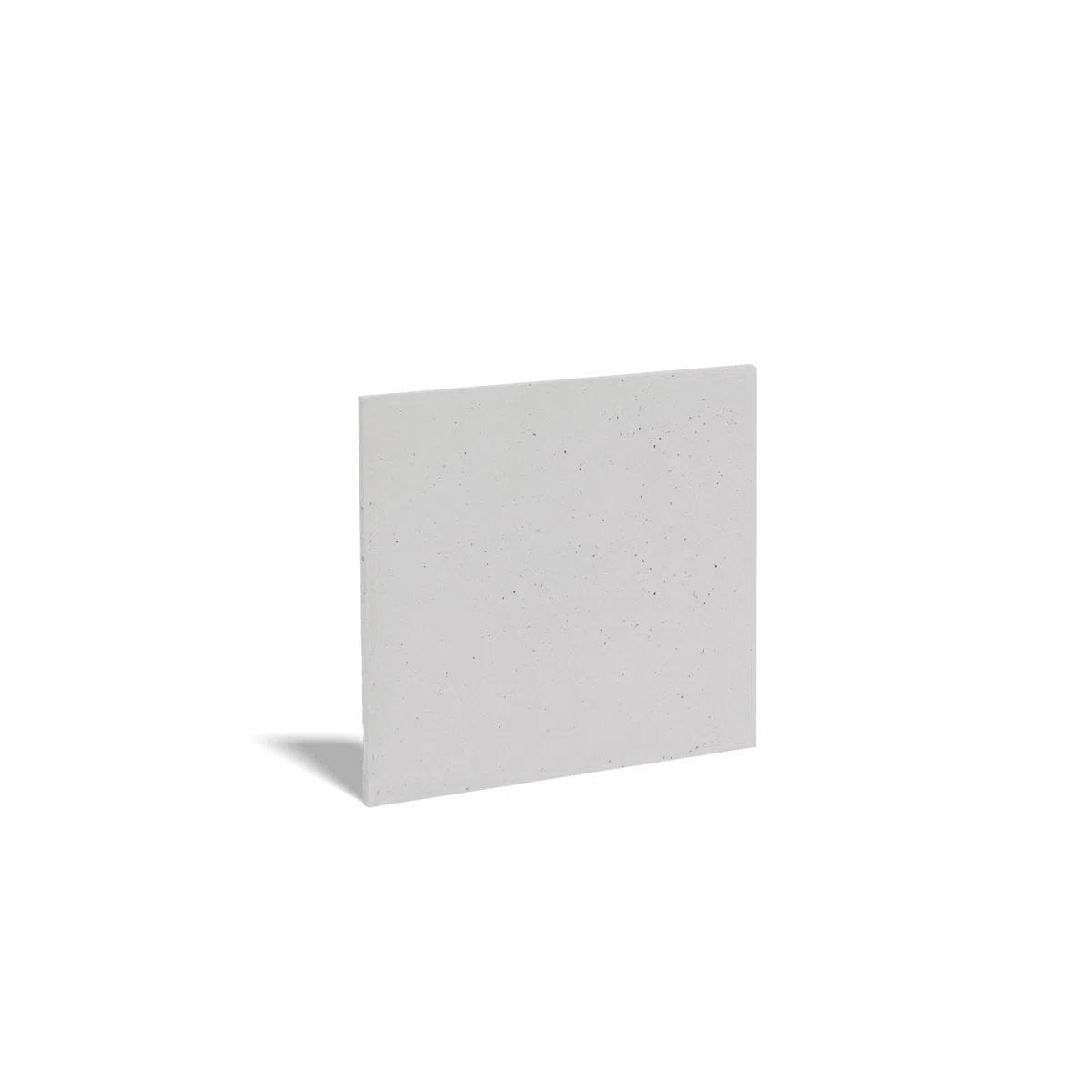 Concrete Wall Panel INTERIOR B0 light grey colour on white background 60 x 60 cm DecorMania.eu
