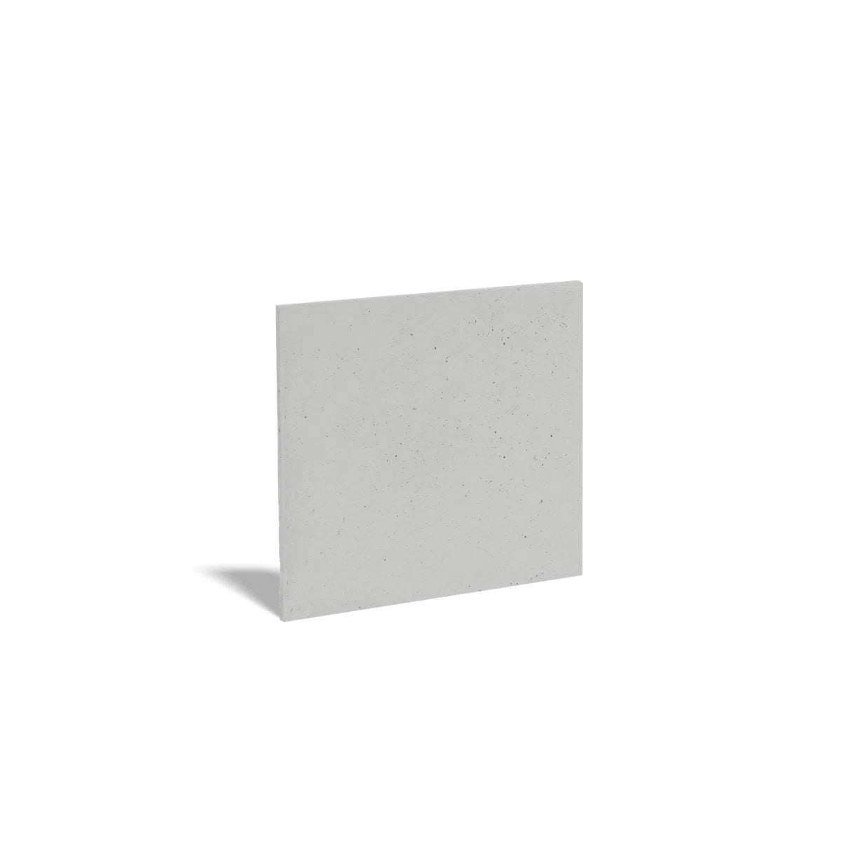 Concrete Wall Panel INTERIOR B1 light grey colour on white background 60 x 60 cm DecorMania.eu