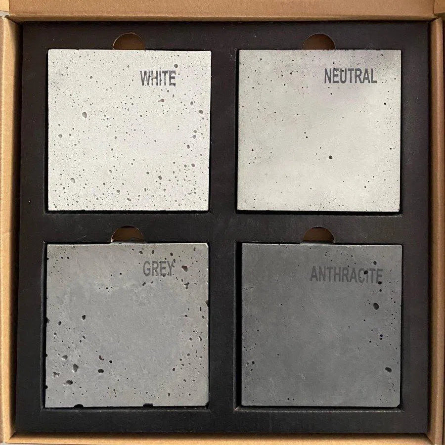 Concrete wall panel sample box - Wallset - DecorMania.eu