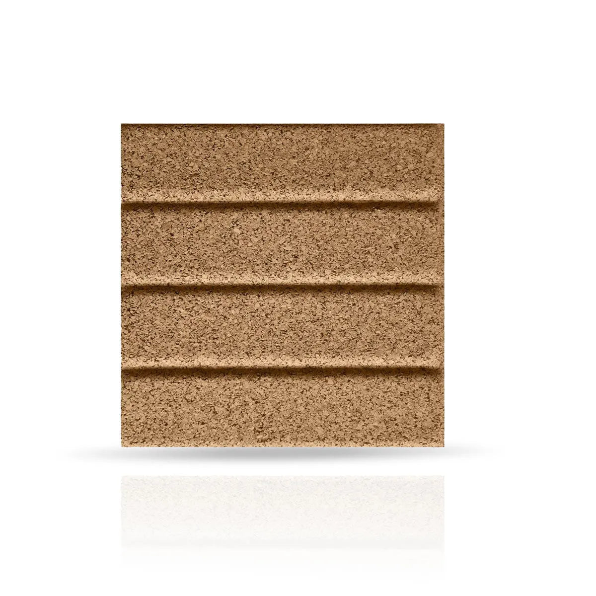 Cork Acoustic Wall Panels Sample on white background DecorMania.eu