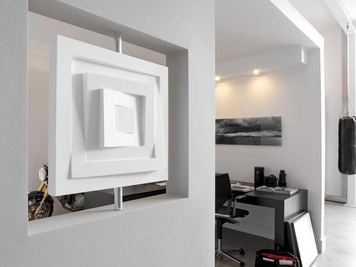 CS5 ARSTYL Square Ceiling Rose on a partition wall DecorMania.eu