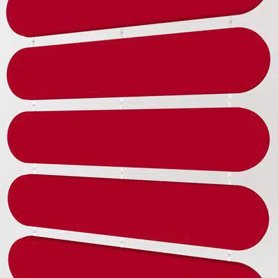 Fluffo Bar - WEB - Acoustic Curtains on white background DecorMania.eu