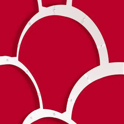 Fluffo Shell - WEB - Acoustic Curtains on white background DecorMania.eu