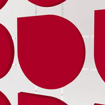 Fluffo Spot - WEB - Acoustic Curtains on white background DecorMania.eu