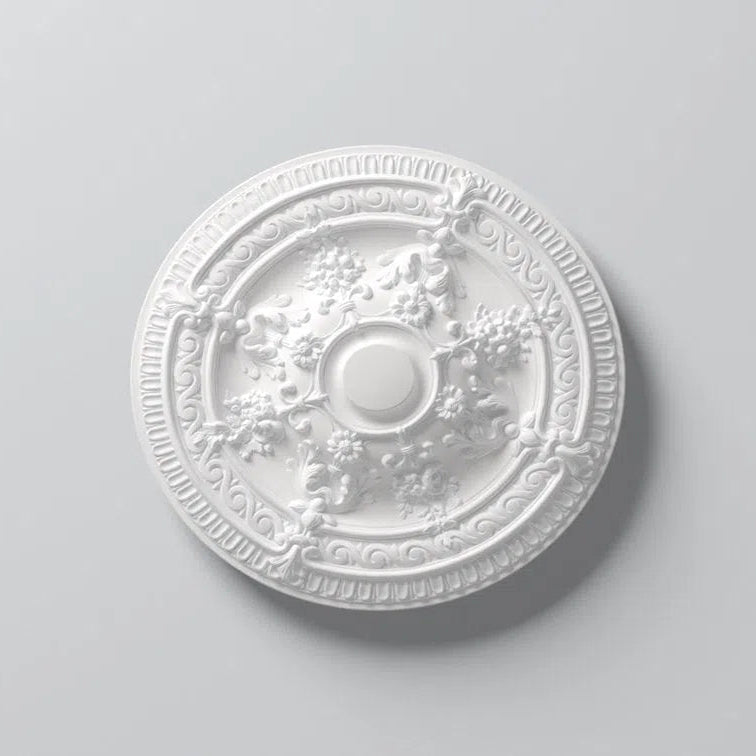 HELENA R11 ARSTYL Ceiling Rose on white background DecorMania.eu